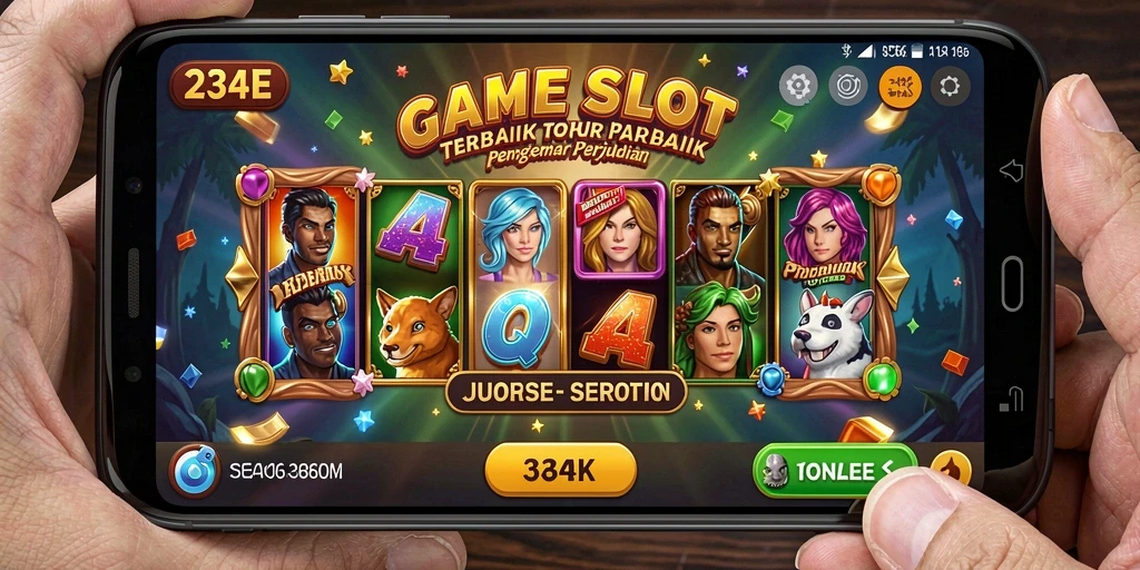 Tampilan gameplay seru dan menarik dari game Slot 234E.