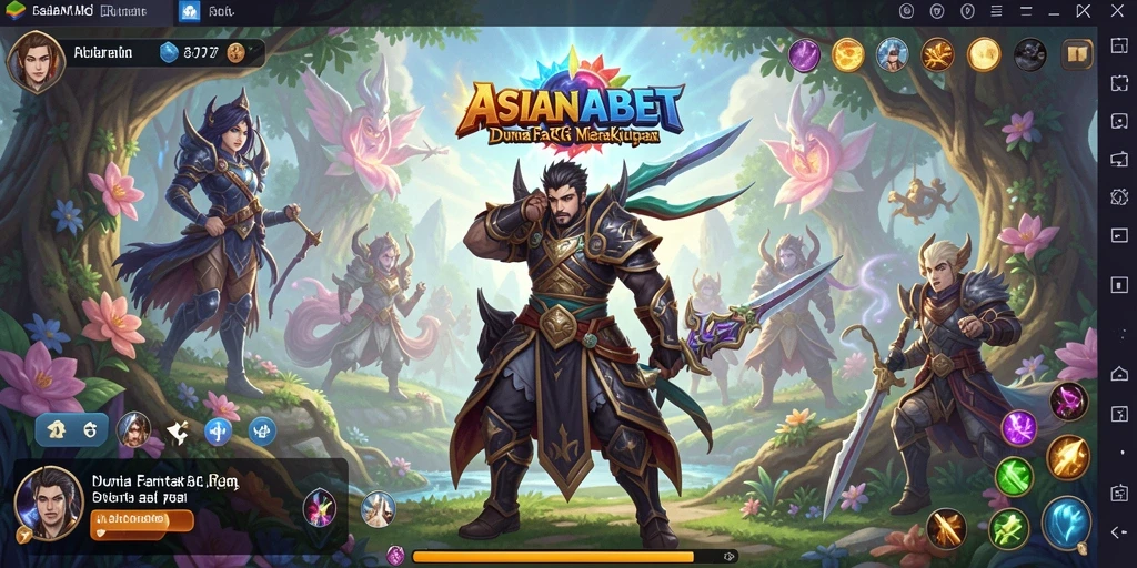 Tampilan gameplay RPG yang menakjubkan dan interaksi karakter.