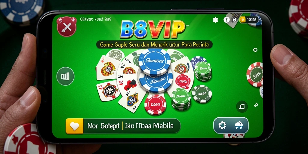 Gameplay B8VIP yang menyenangkan dan kompetitif di Gaple.