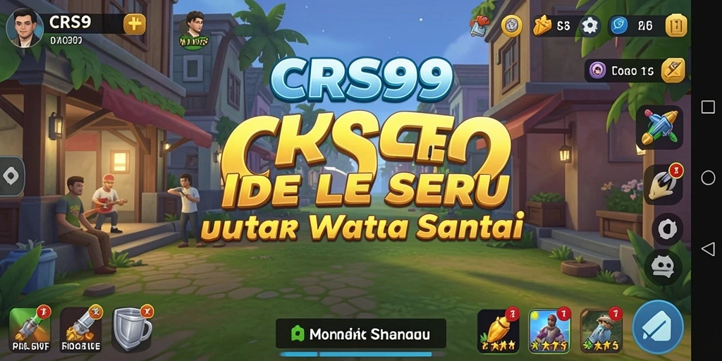 Tangkapan layar yang menunjukkan gameplay menawan CRS99 dengan berbagai karakter.