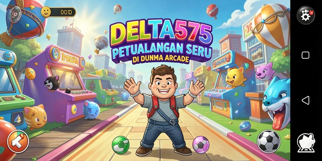 Screenshot menunjukkan gameplay menarik dari DELTA575 dengan aksi seru.