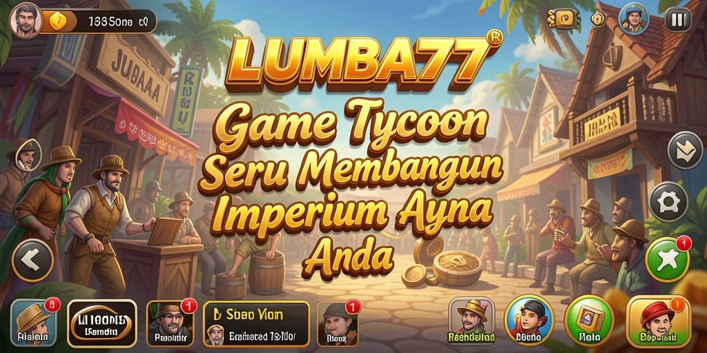 Screenshot LUMBA77 menampilkan pengalaman gameplay Tycoon yang menarik.