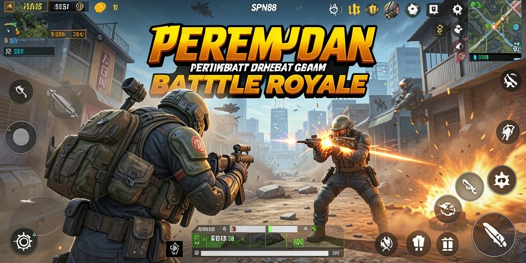 Gameplay seru dalam SPN88 dengan aksi Battle Royale yang mendebarkan.