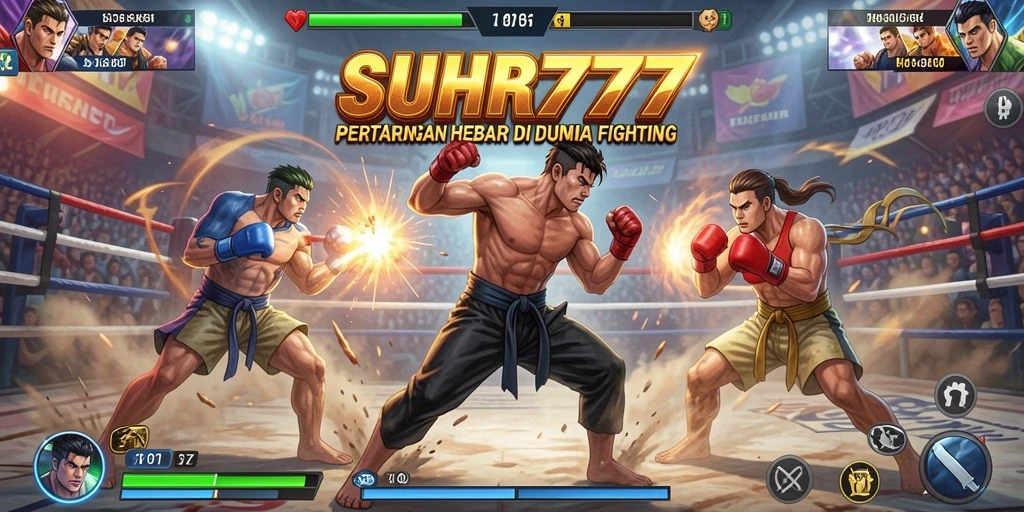 Tampilan seru pertarungan karakter di SUHU777.