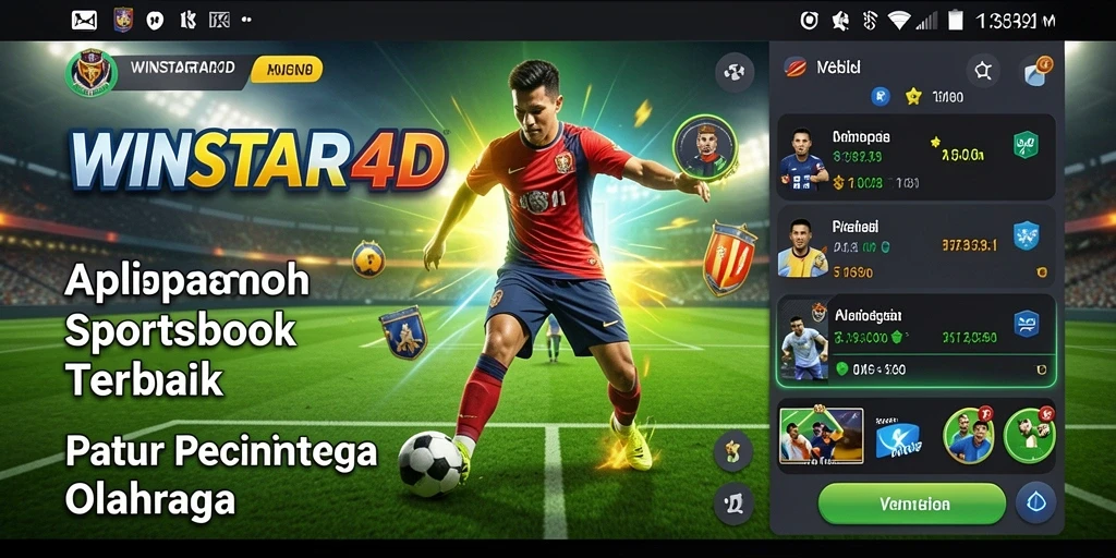 Tampilan screenshot gameplay Sportsbook WINSTAR4D yang menarik.