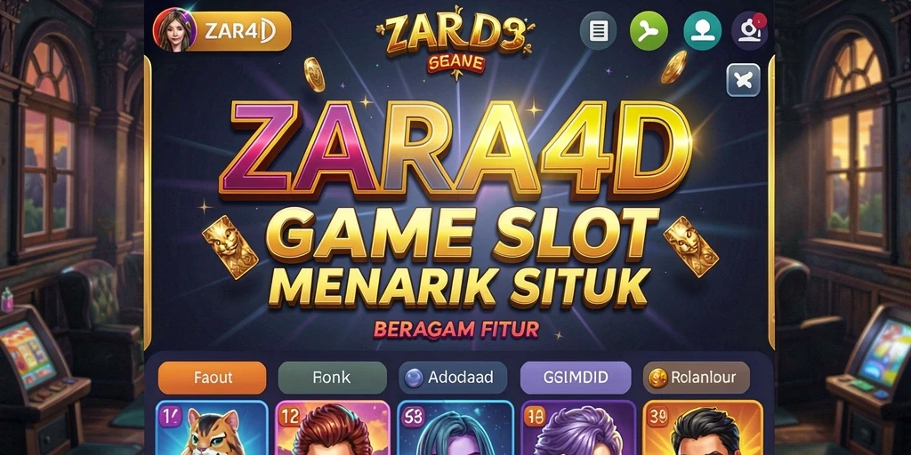 Screenshot gameplay ZARA4D menunjukkan keseruan permainan Slot.
